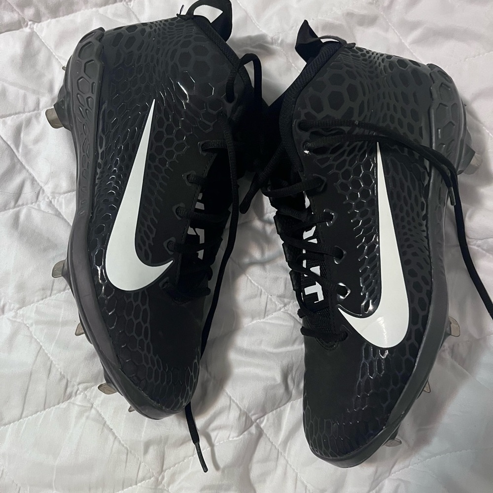 Nike Black and Gray Soccer Cleats
